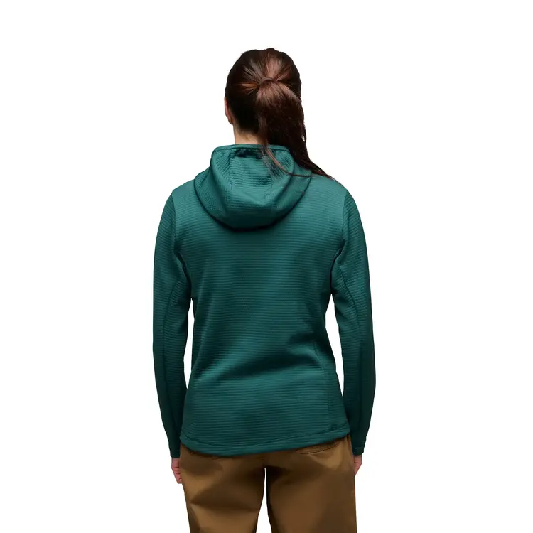 BLACK DIAMOND WOMEN'S DIVERGE F/Z HOODY | DEEP WOODS