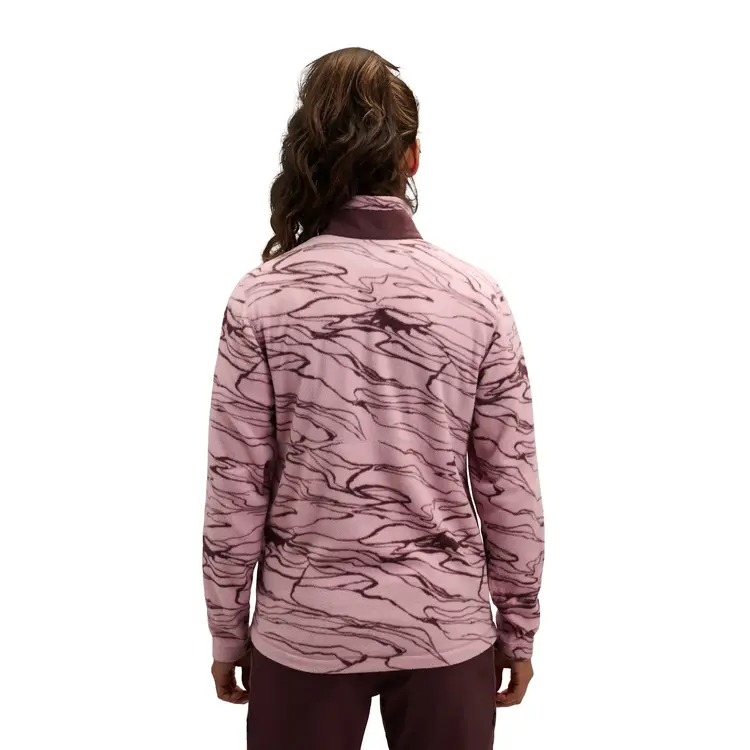 BLACK DIAMOND WOMEN'S RIFT H/Z FLEECE JACKET | ROSE/FIG