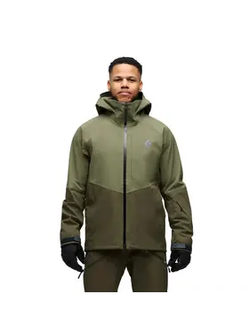 BLACK DIAMOND MEN'S RECON STRETCH SHELL | TUNDRA/DARK MOSS
