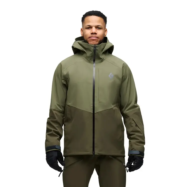 BLACK DIAMOND MEN'S RECON STRETCH SHELL | TUNDRA/DARK MOSS