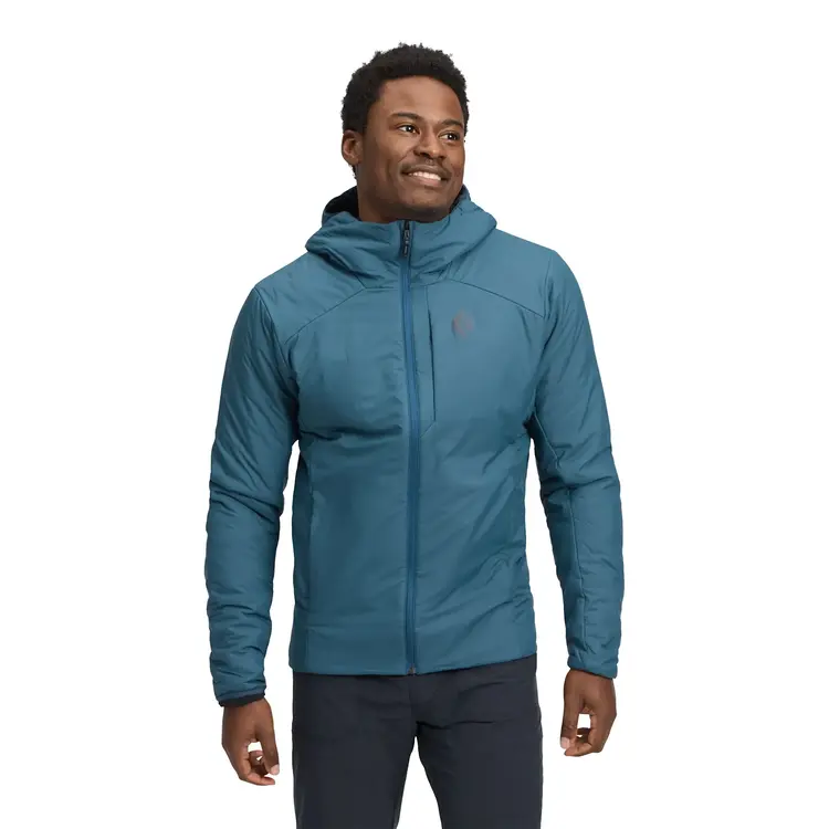 BLACK DIAMOND MEN'S FIRST LIGHT 2.0 STRETCH HOODY | MIDNIGHT BLUE