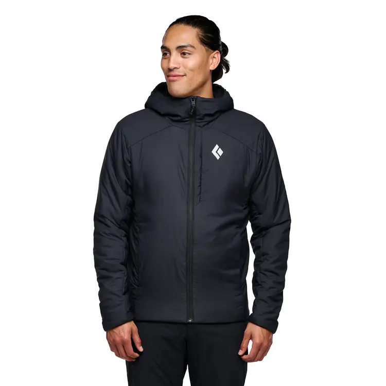 BLACK DIAMOND MEN'S FIRST LIGHT 2.0 STRETCH HOODY | BLACK