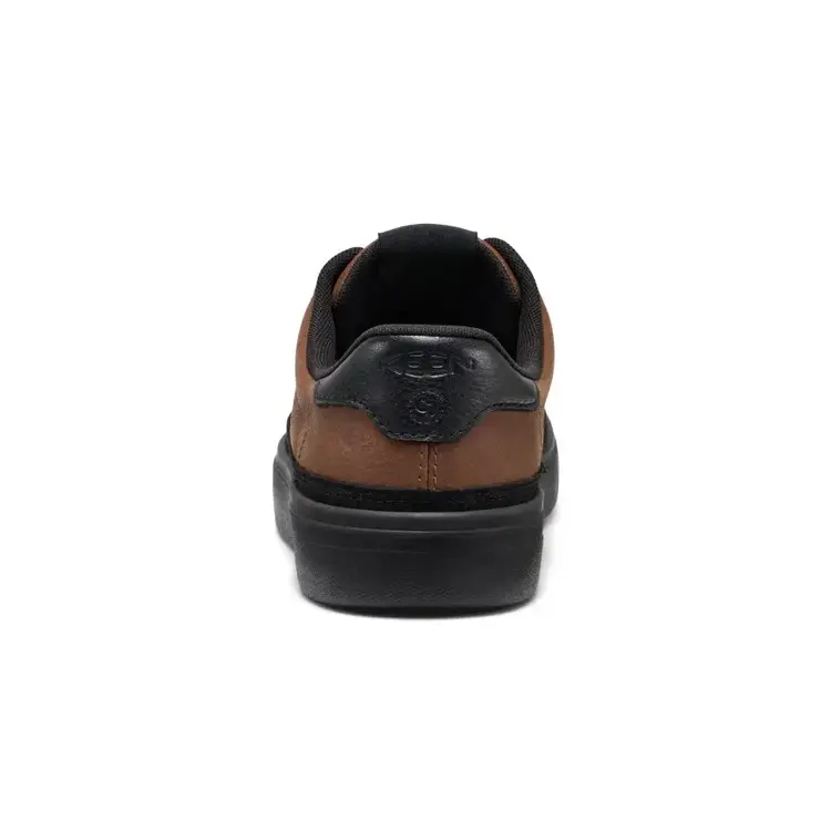 KEEN MEN'S KM1 LEATHER SNEAKER | BISON/BLACK