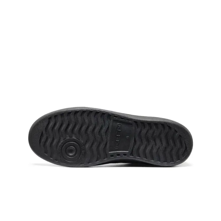 KEEN MEN'S KM1 LEATHER SNEAKER | BISON/BLACK