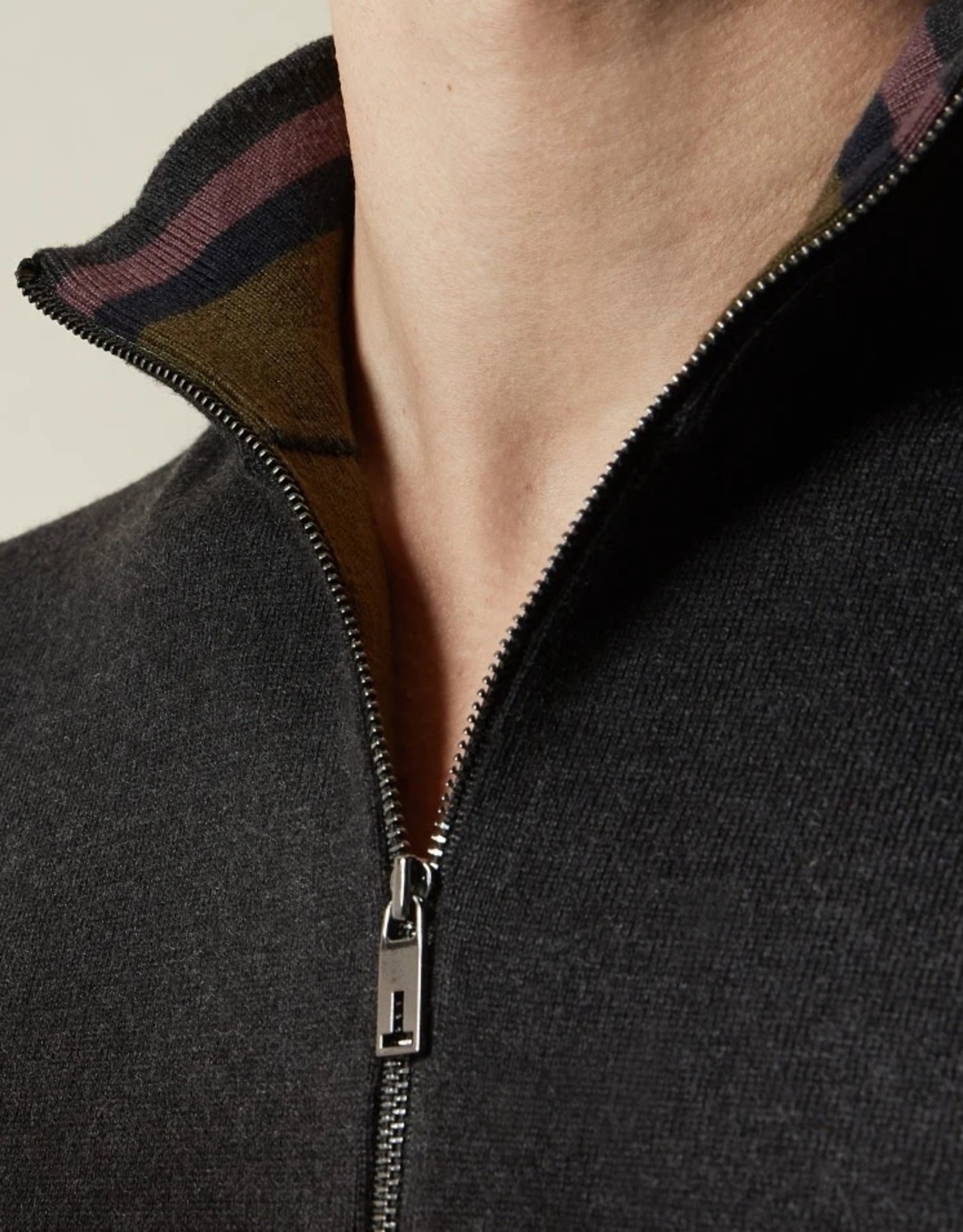 ted baker half zip funnel neck jumper