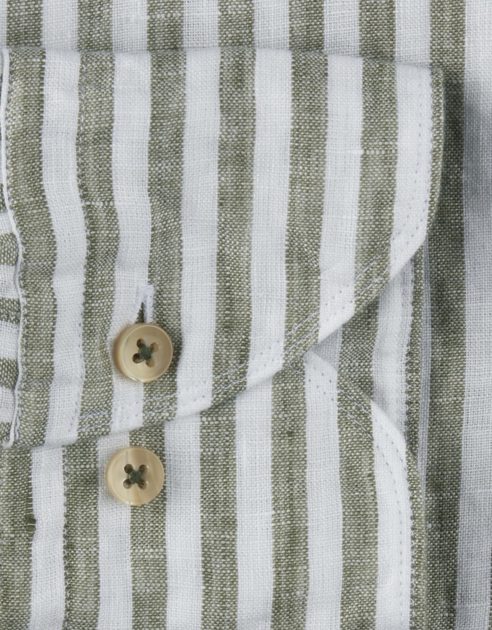 Stenströms Stenstroms Linen Stripe Shirt