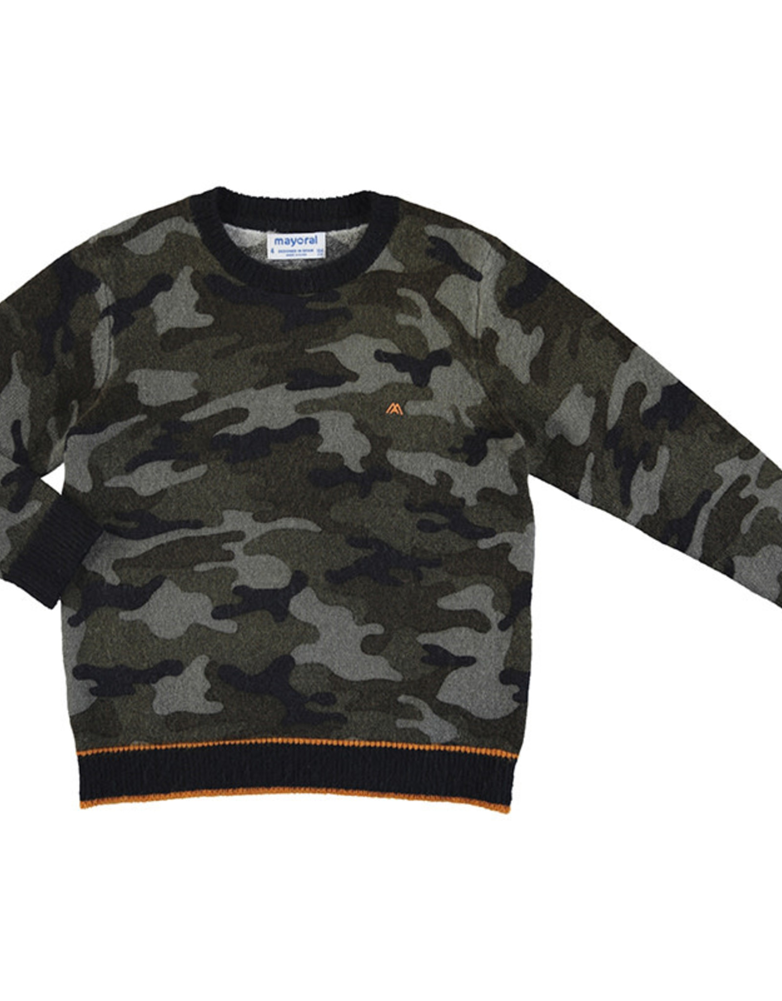 camouflage sweater