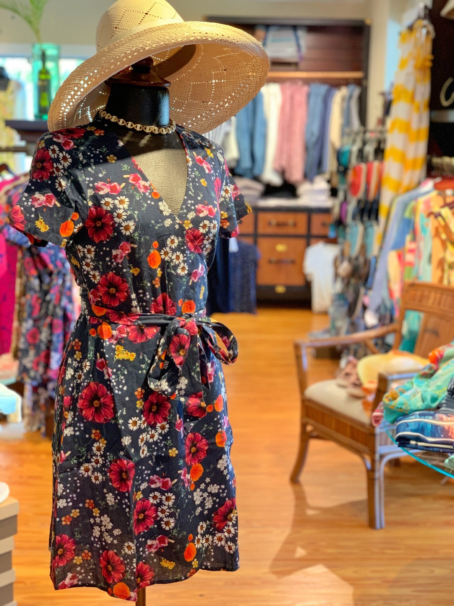 marine layer wrap dress