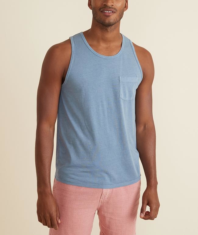 Marine Layer Marine Layer Garment Dye Signature Tank