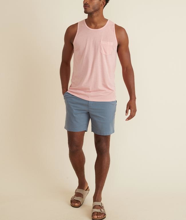 Marine Layer Marine Layer Garment Dye Signature Tank