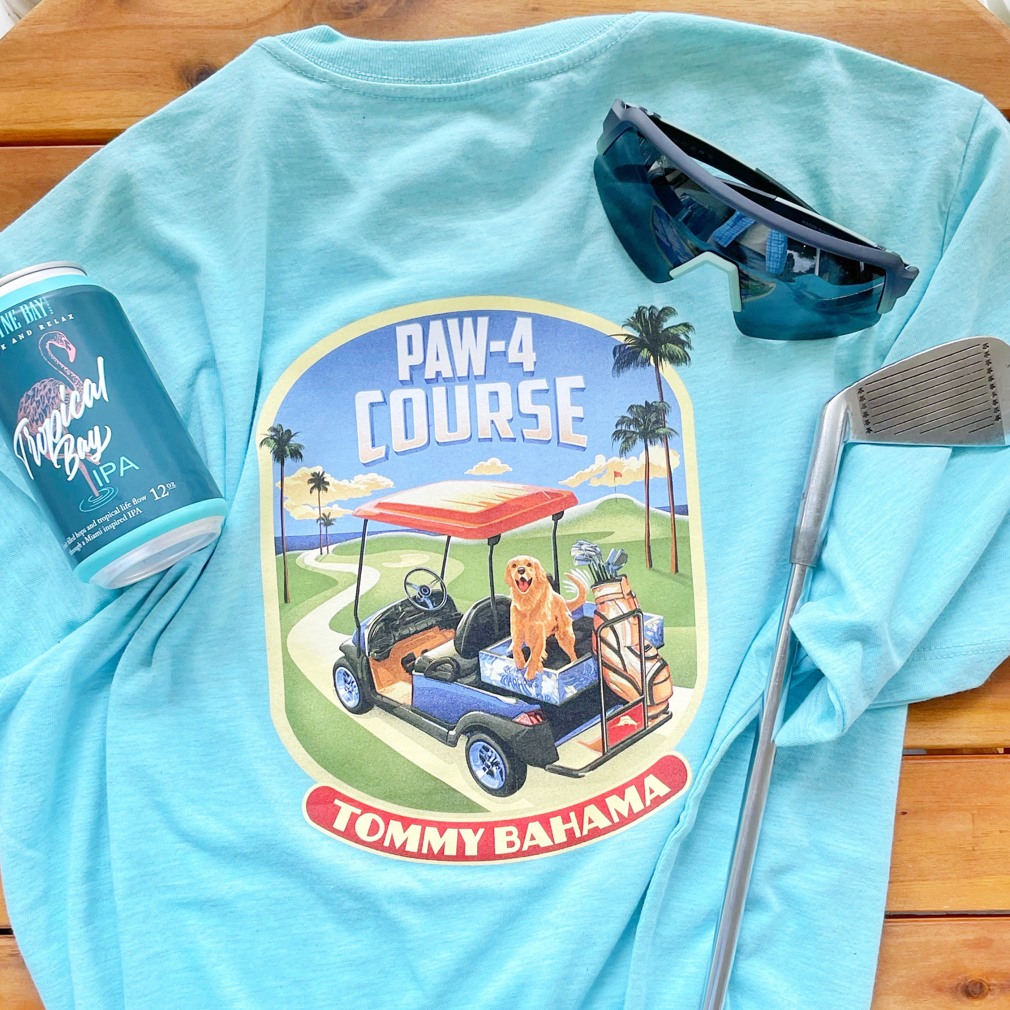 TOMMY BAHAMA Tommy Bahama Paw Four Course Tee