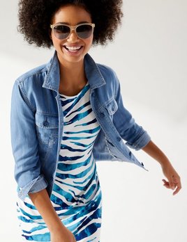 TOMMY BAHAMA Tommy Bahama W's Chambray O'Lei Jacket