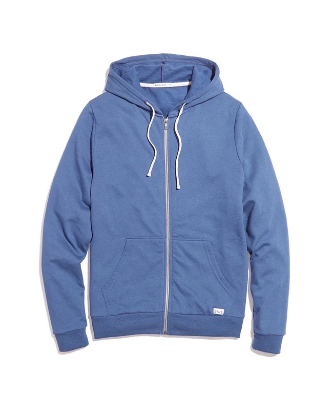 Marine Layer Men's Afternoon Full Zip Hoodie - Adventures In Paradise ...