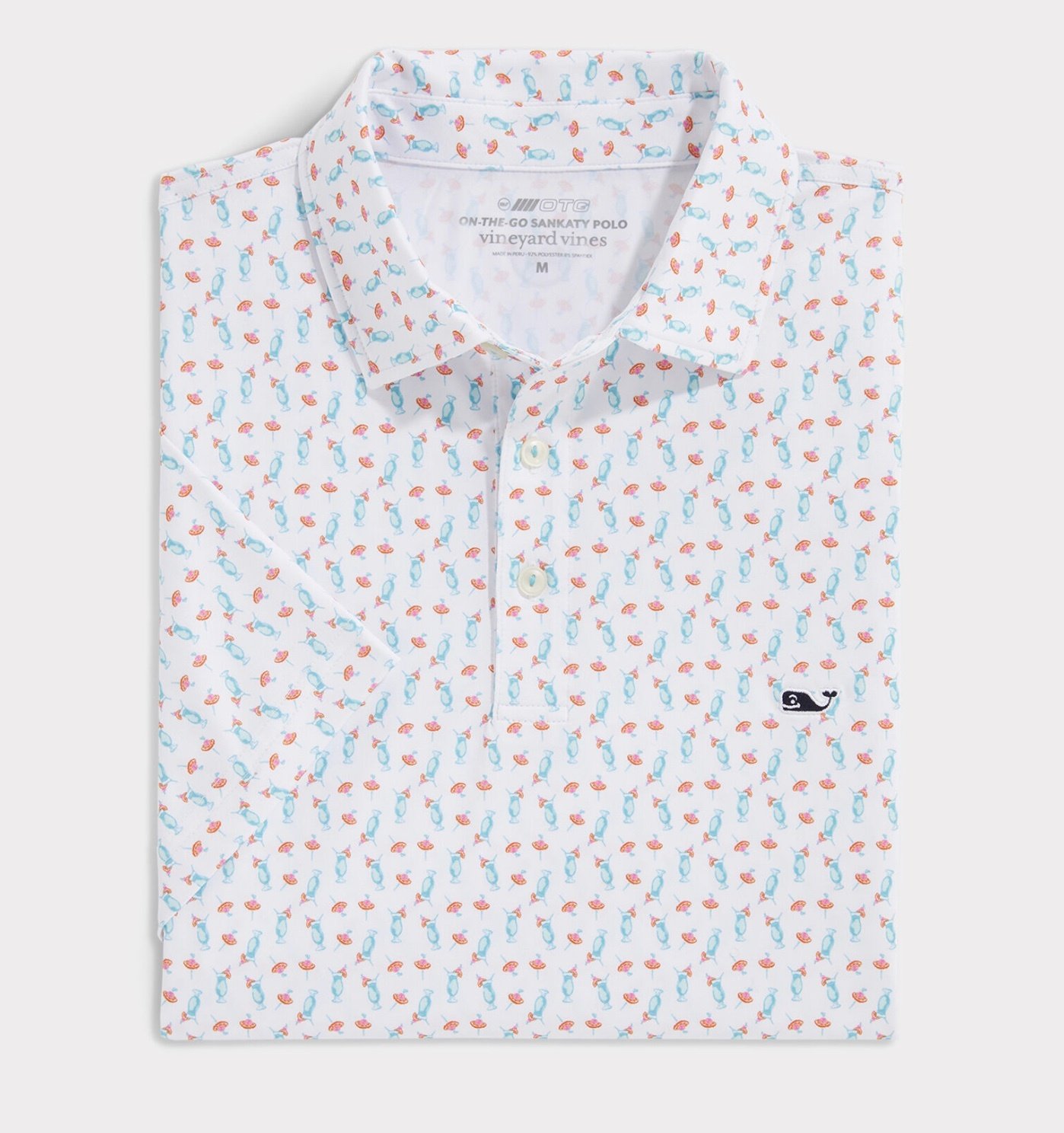 Vineyard Vines Men's Sankaty Print Polo