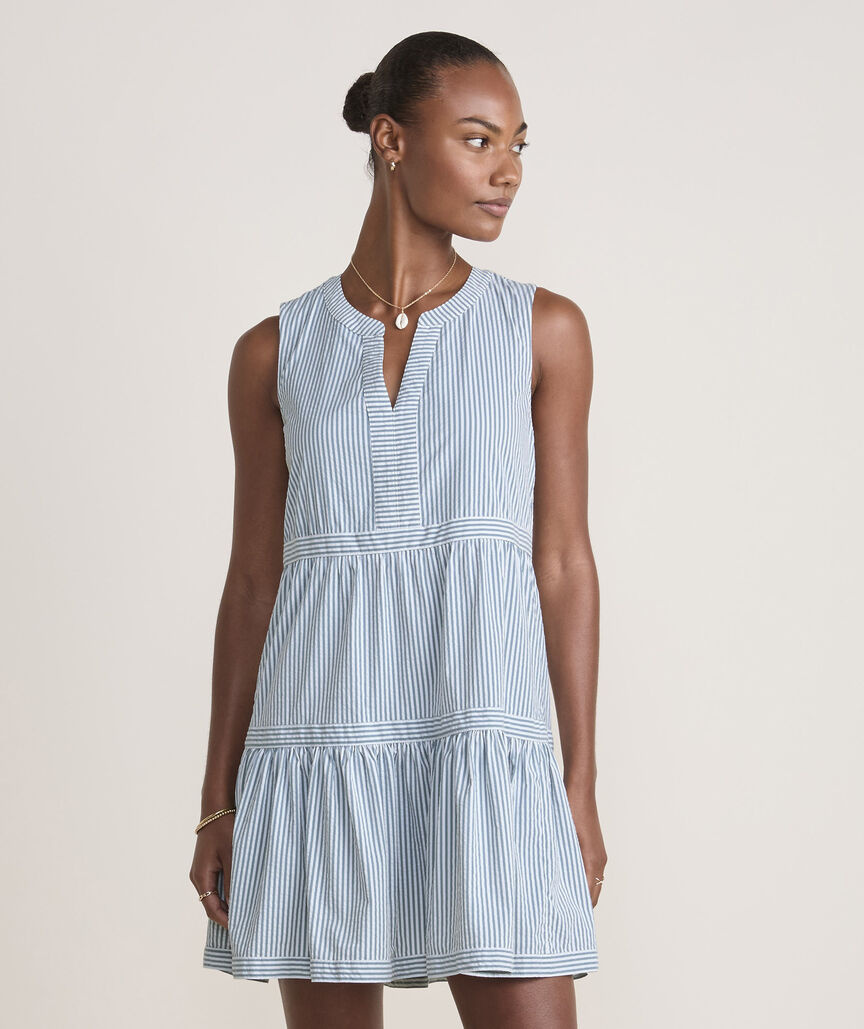 VINEYARD VINES Vineyard Vines Harbor Tiered Dress