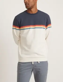 Marine Layer Marine Layer Sunset Stripe Sweatshirt