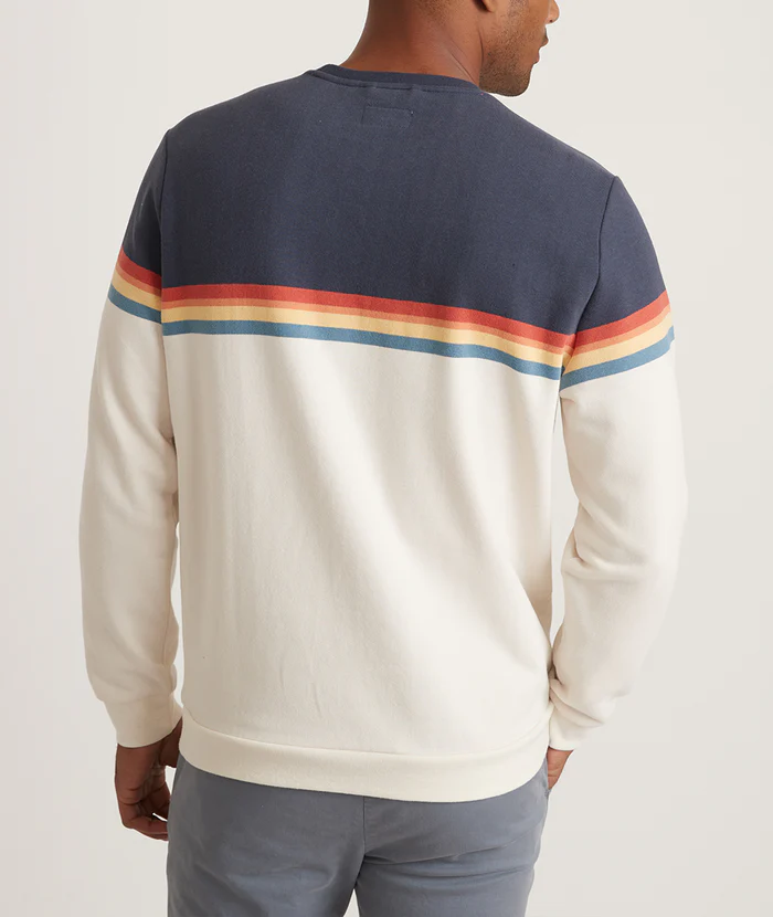 Marine Layer Marine Layer Sunset Stripe Sweatshirt