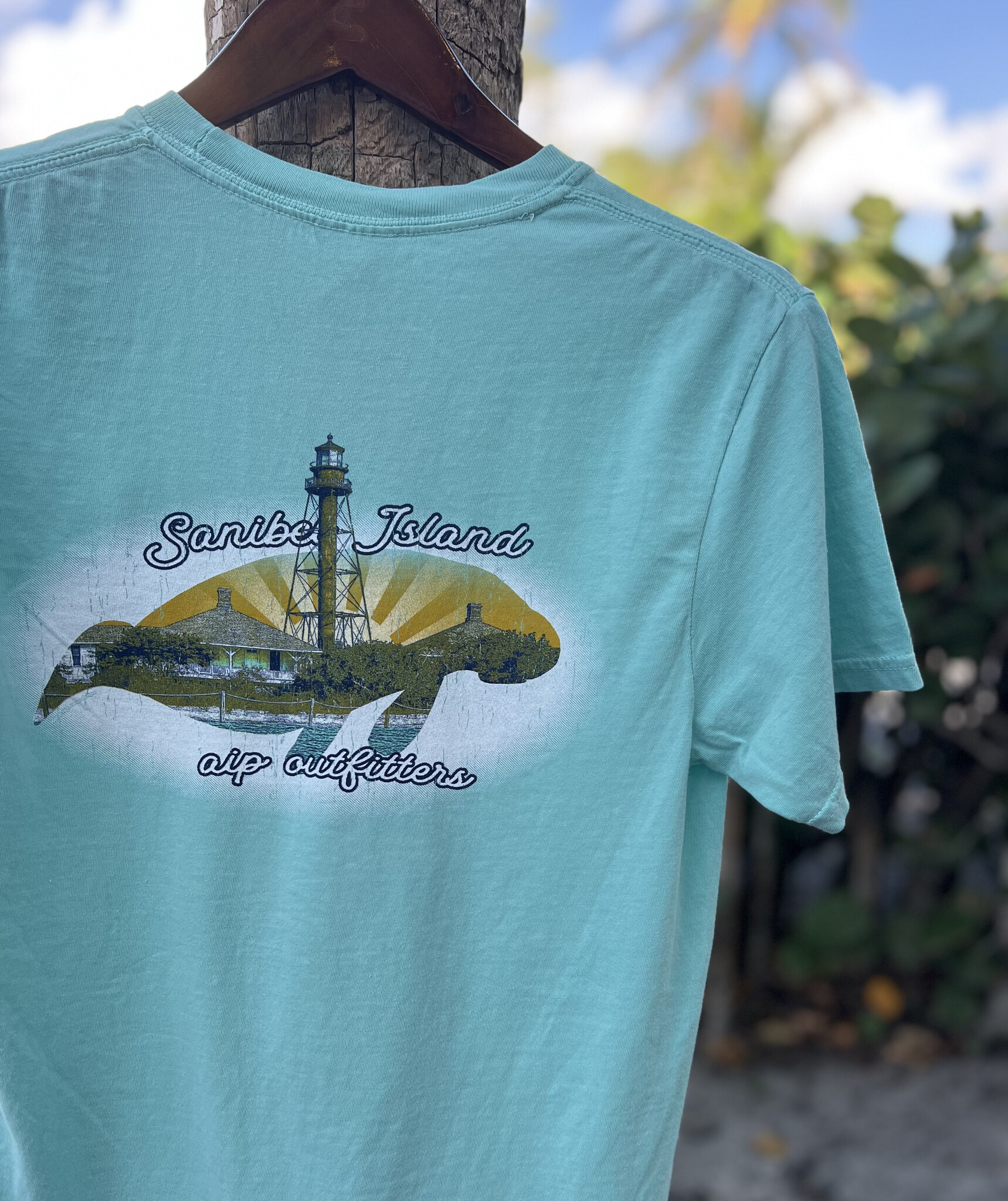 High Range Sanibel Manatee Lighthouse T-shirt