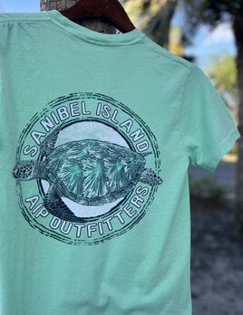 High Range Sanibel Island Turtle  Tshirt