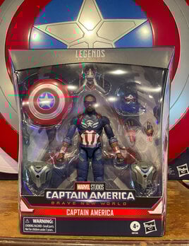 Hasbro Captain America Brave New World Sam Wilson Action Figure