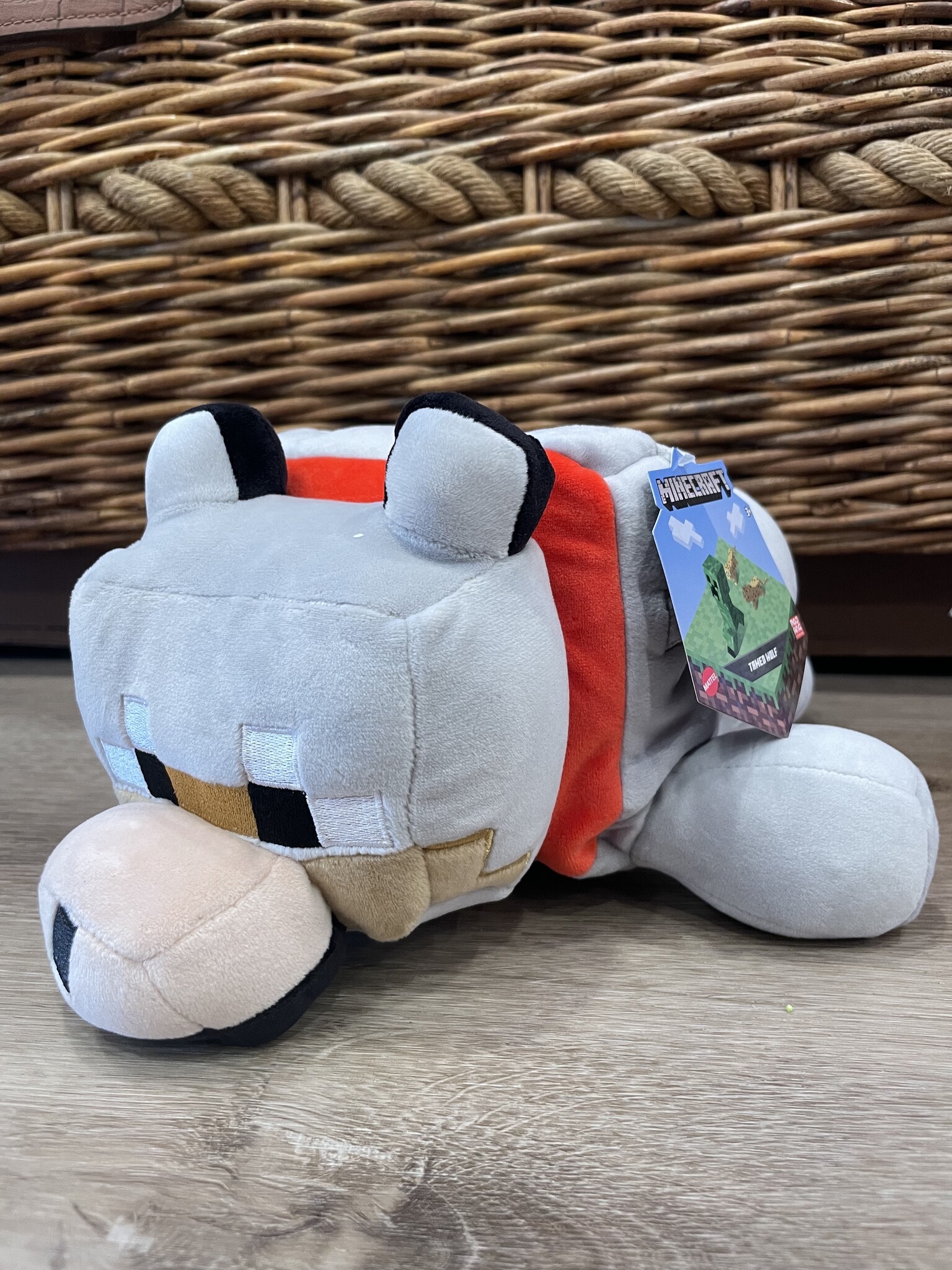 Minecraft Minecraft Tamed Wolf Large Plush Stuffy