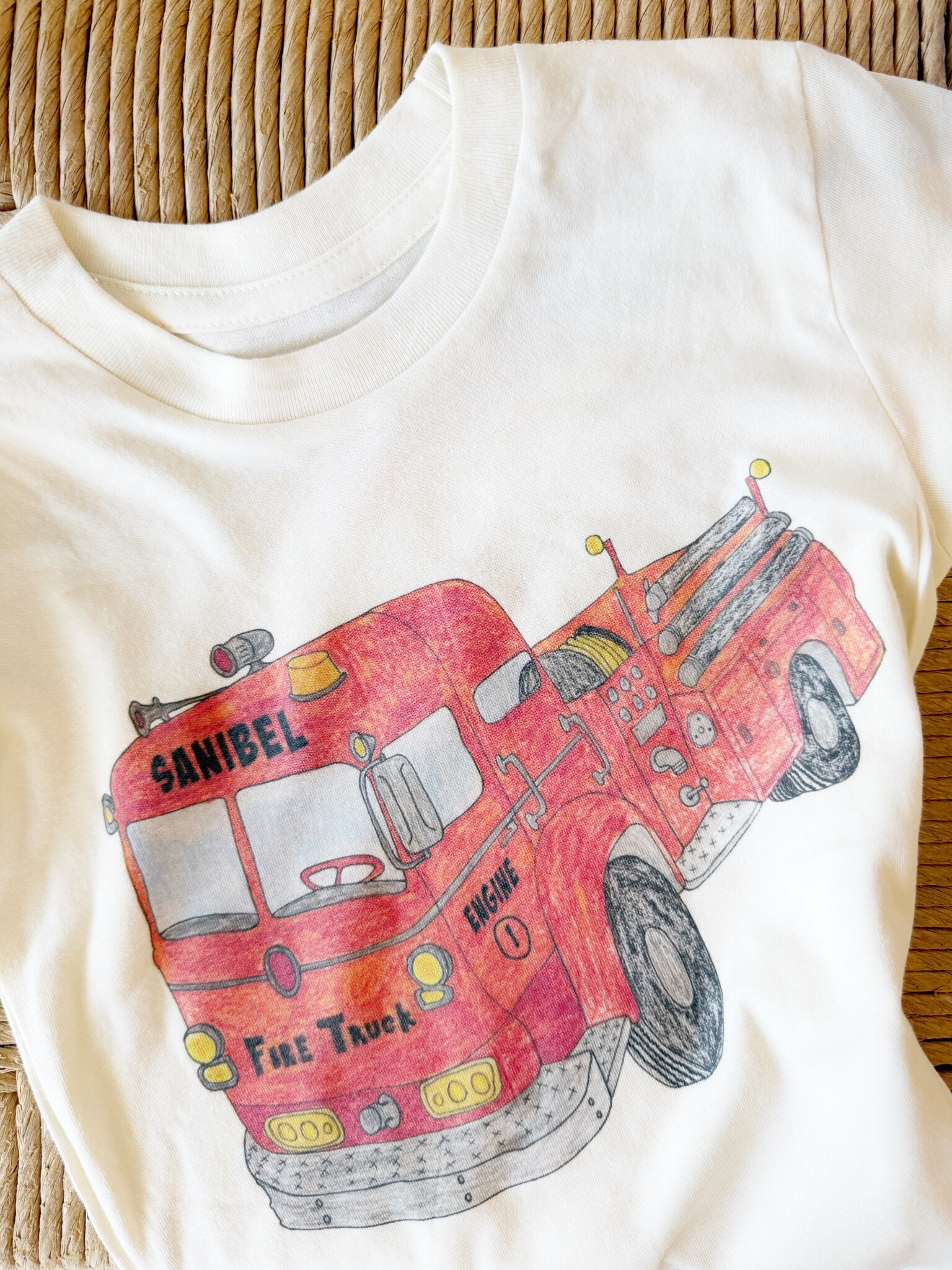 Orangeheat Kids Sanibel Island  Graphic Tees