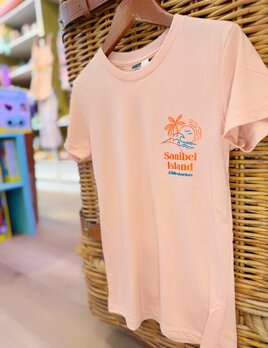 BELLA + CANVAS kids Sanibel Island Tri Blend Palm Kids Unisex Tee