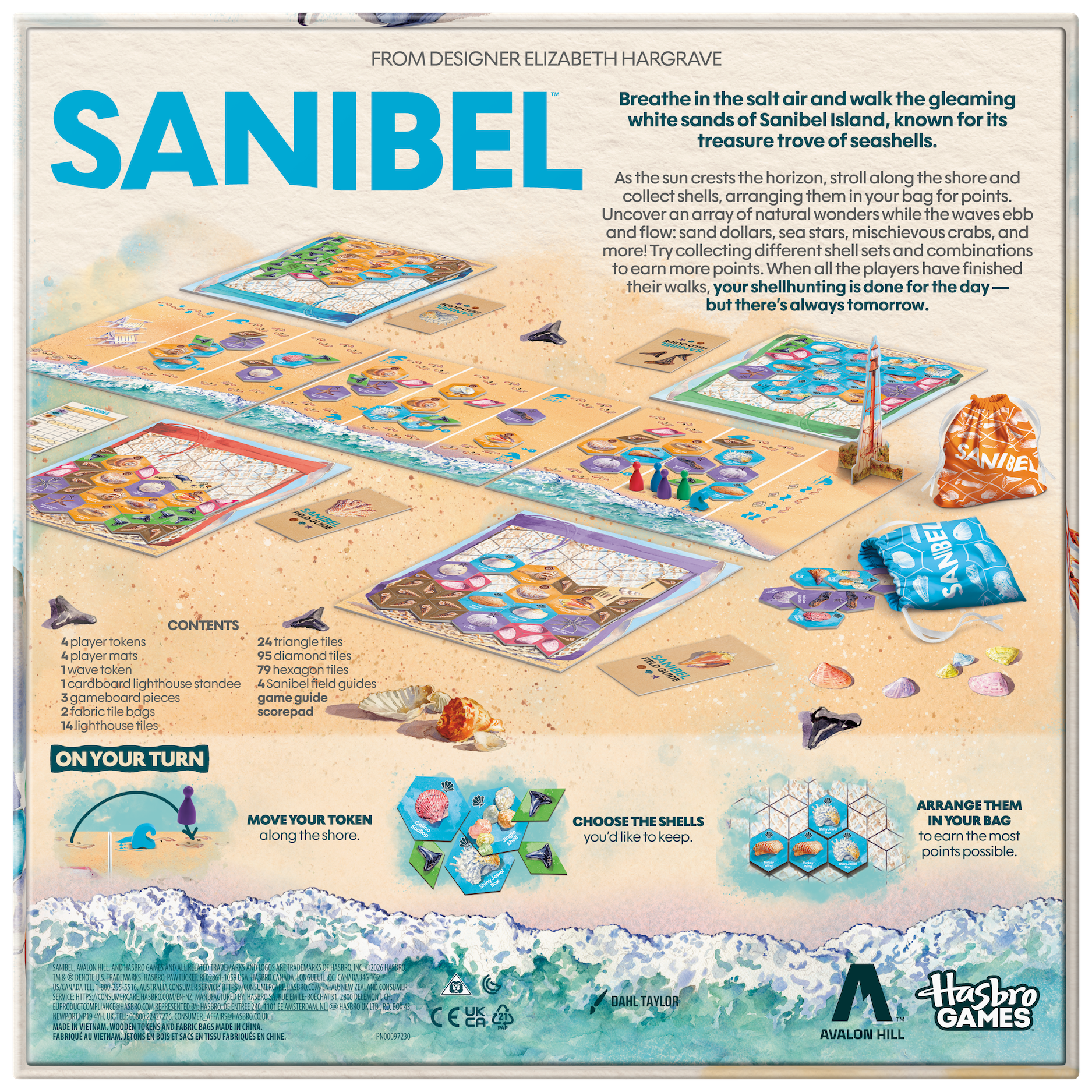 Avalon Hill Sanibel Board Game