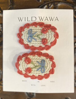 Wild Wawa Wild Wawa Crochet Clip Set