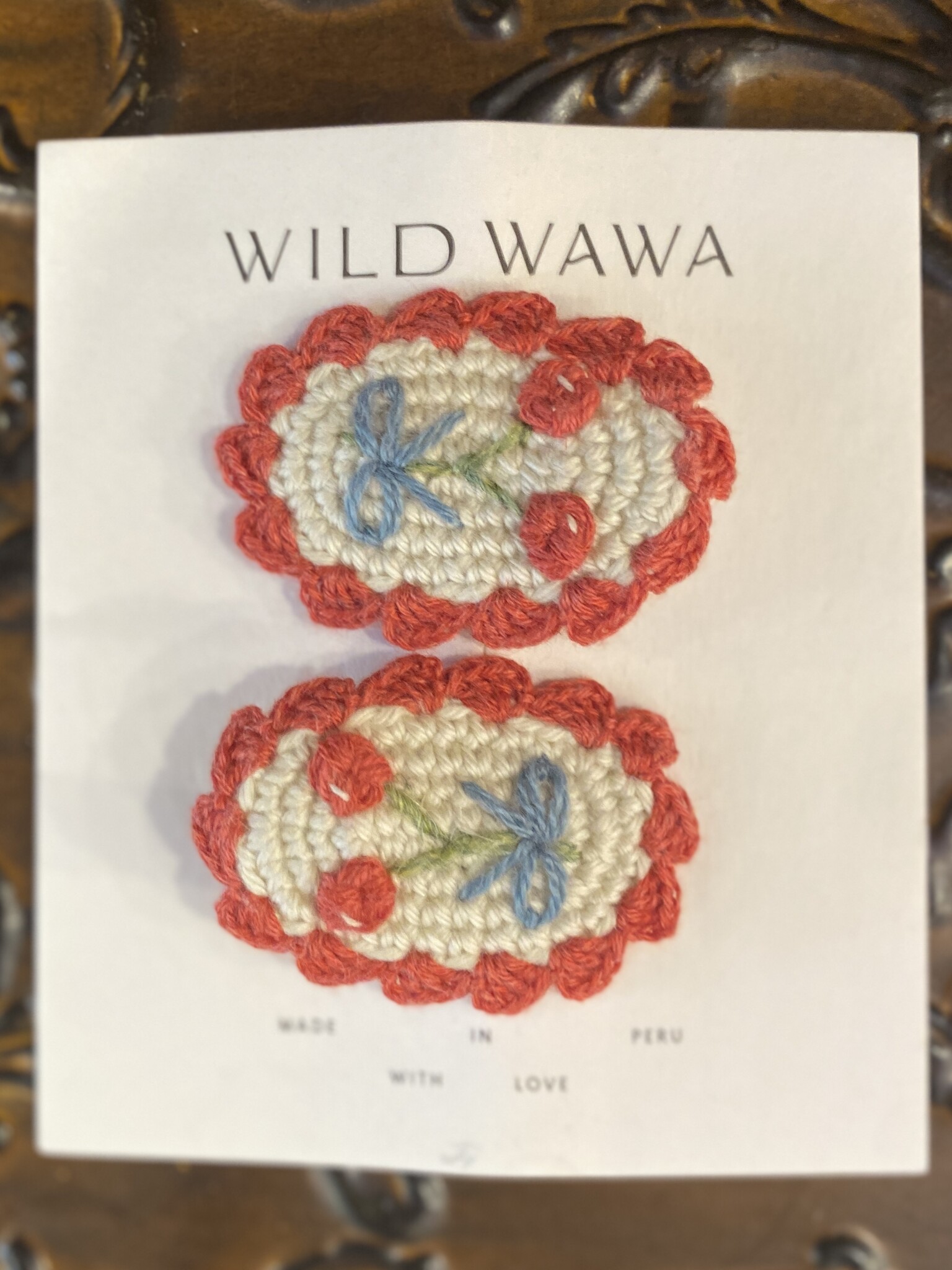 Wild Wawa Wild Wawa Crochet Clip Set