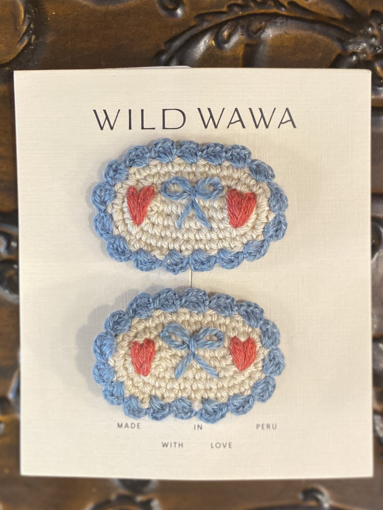 Wild Wawa Wild Wawa Crochet Clip Set