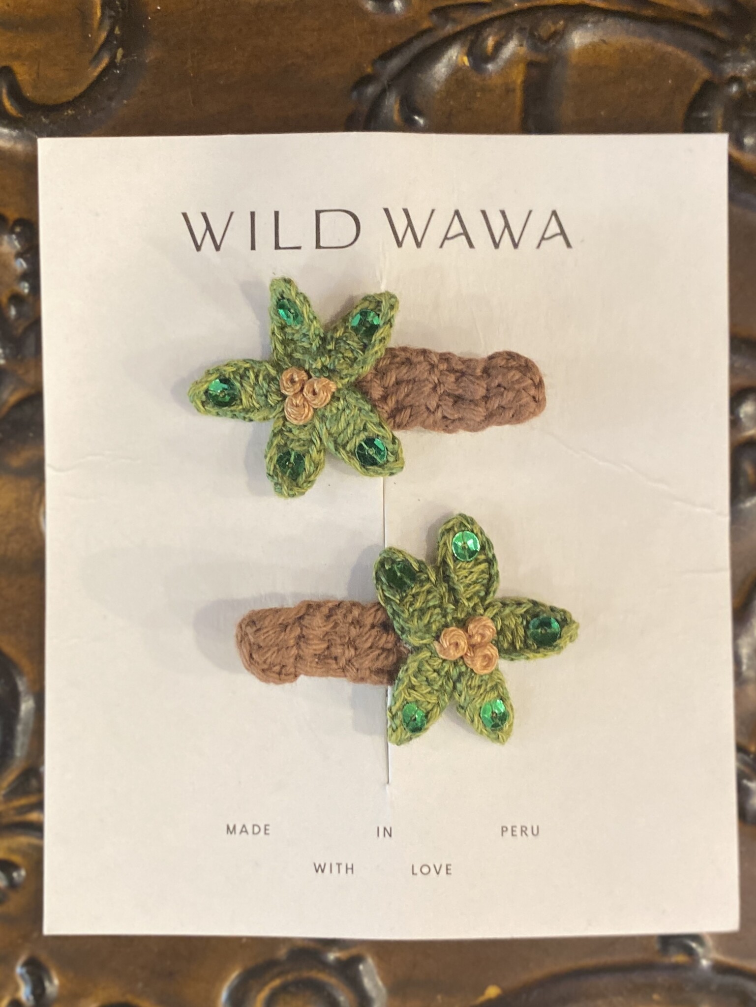 Wild Wawa Wild Wawa Crochet Clip Set