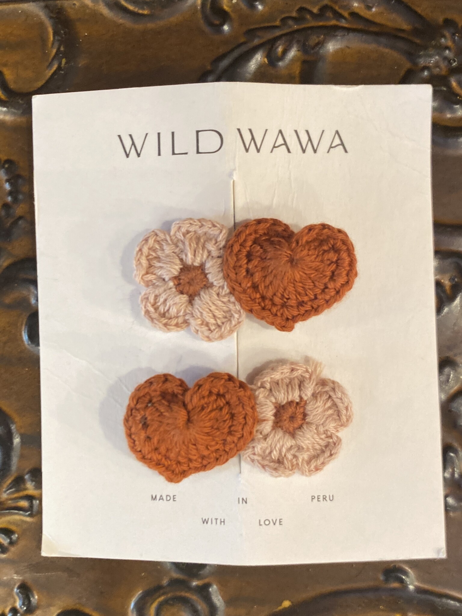 Wild Wawa Wild Wawa Crochet Clip Set