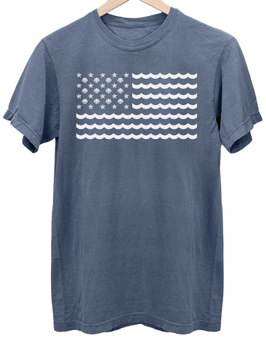 Ivy + Cloth Beach Flag Tee