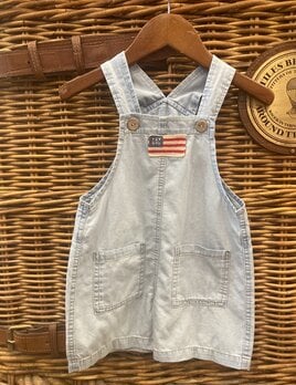 Wild Wawa Wild Wawa Overalls Denim American Flag
