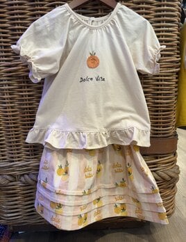 Wild Wawa Wild Wawa S/S Ruffle Skirt Set
