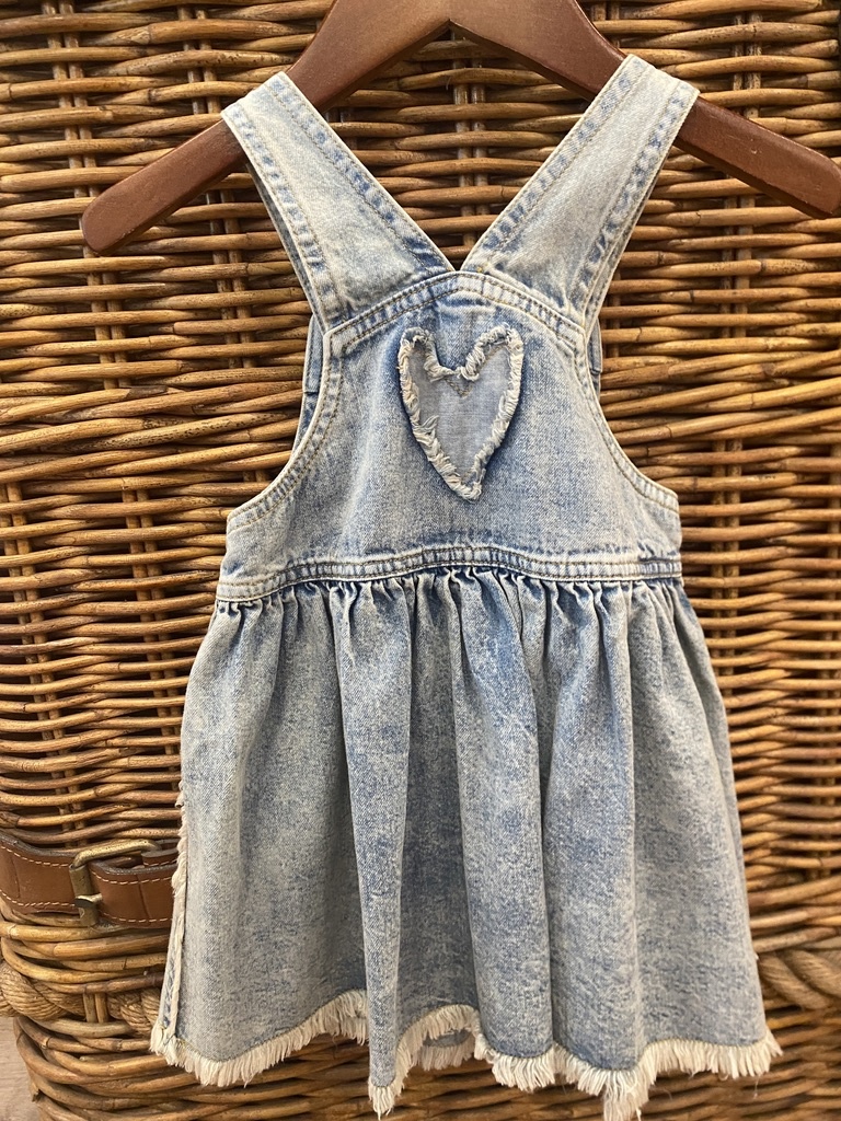 Wild Wawa Wild Wawa Patchwork Overalls Dress