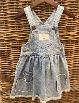 Wild Wawa Wild Wawa Patchwork Overalls Dress