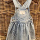 Wild Wawa Wild Wawa Patchwork Overalls Dress Wild Wawa Wild Wawa Patchwork Overalls Dress