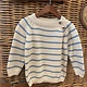 Wild Wawa Wild Wawa Stripe Crew Neck Sweater