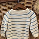 Wild Wawa Wild Wawa Stripe Crew Neck Sweater
