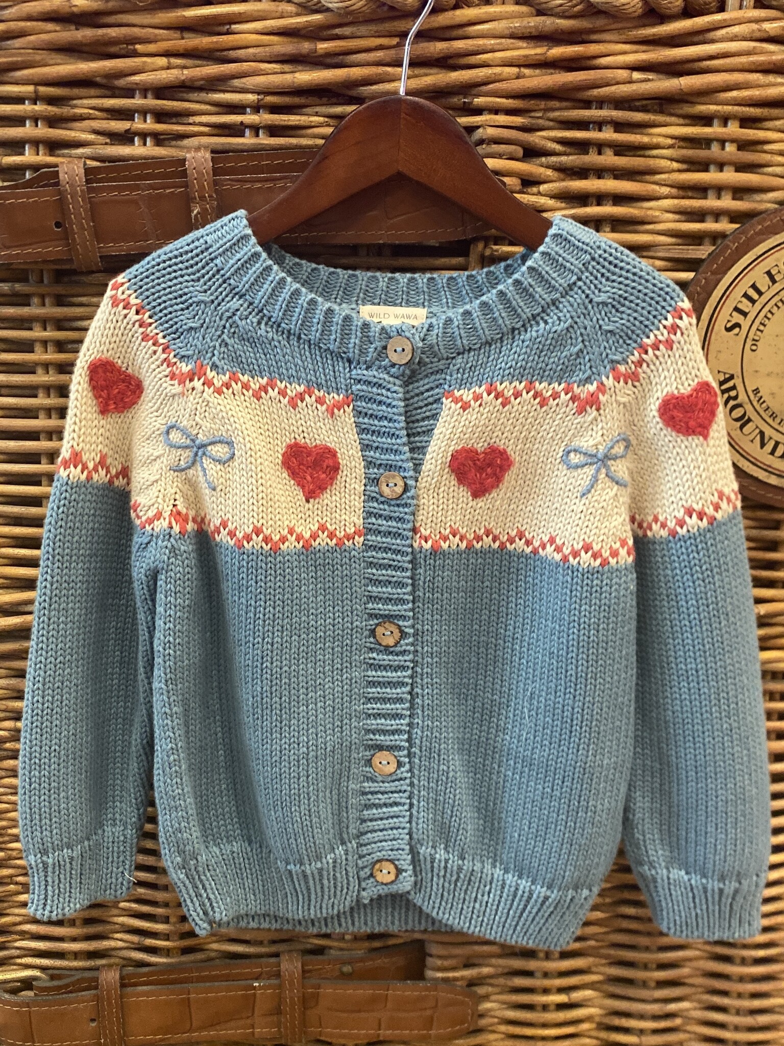 Wild Wawa Wild Wawa Sweetheart Cardigan
