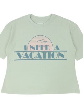 Tiny Whales Tiny Whales I Need A Vacation Tee