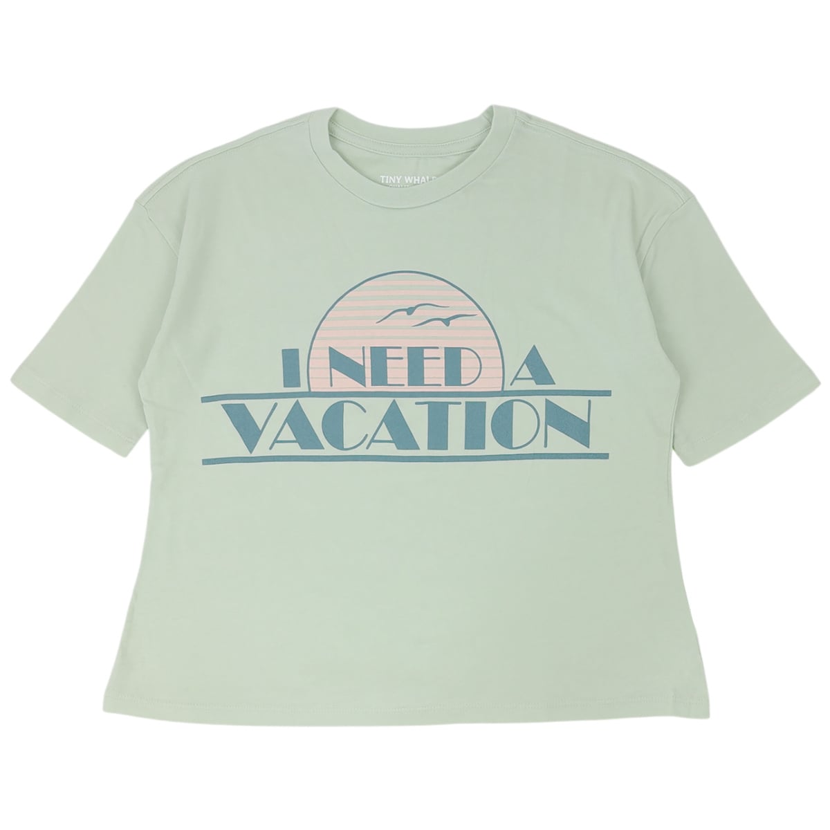 Tiny Whales Tiny Whales I Need A Vacation Tee