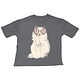 Tiny Whales Tiny Whales Sass Cat Oversized Tee