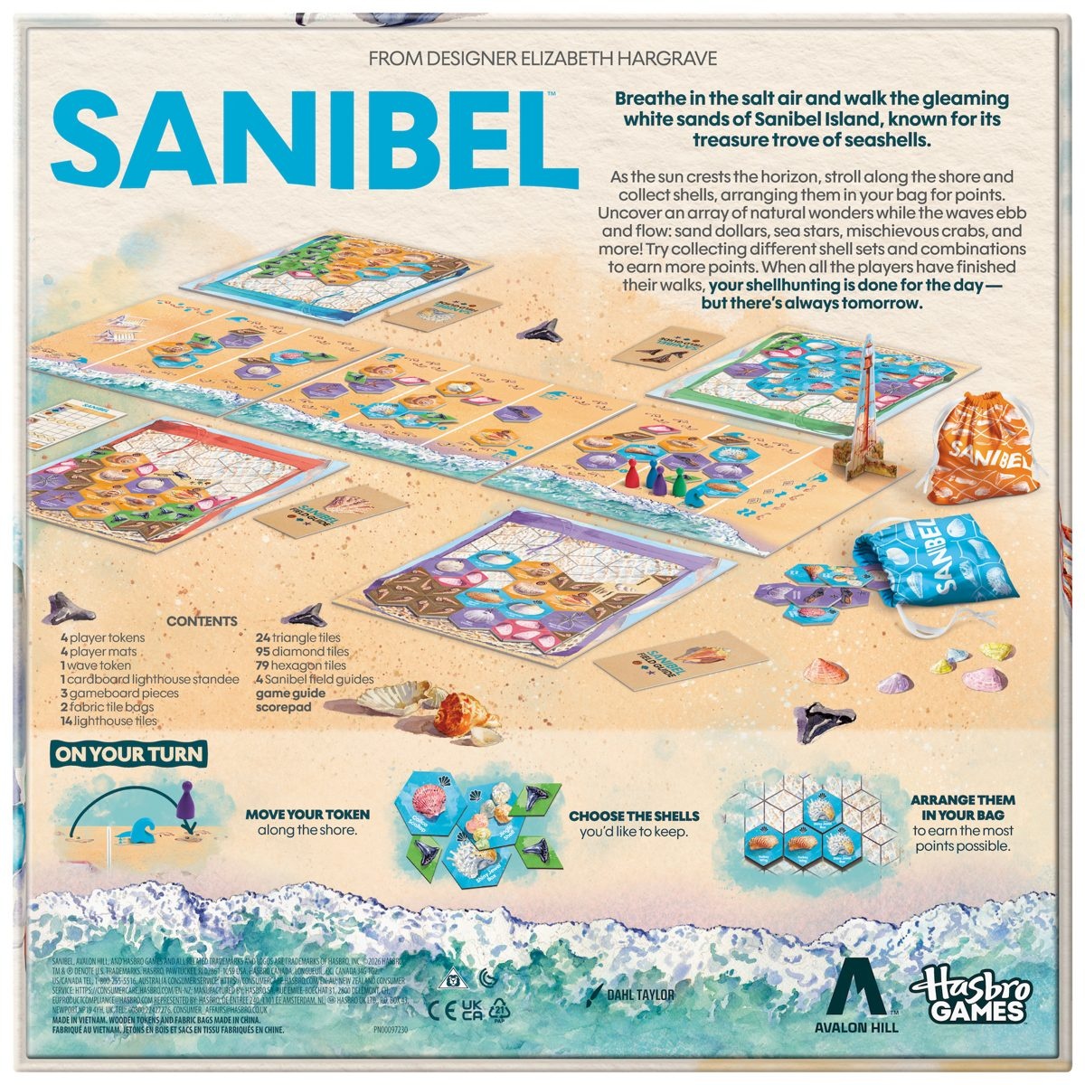 Avalon Hill Sanibel Board Game