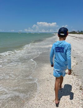 BLUEFIN USA SANIBEL Youth Long Sleeve Sun Shirt