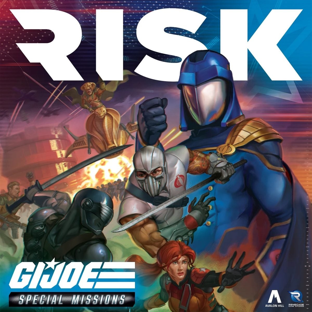 Universal Distribution GI JOE Risk Board Game