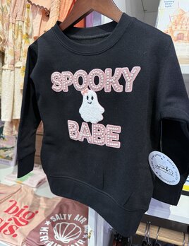 Sweet Wink Spooky Babe Halloween Sweatshirt