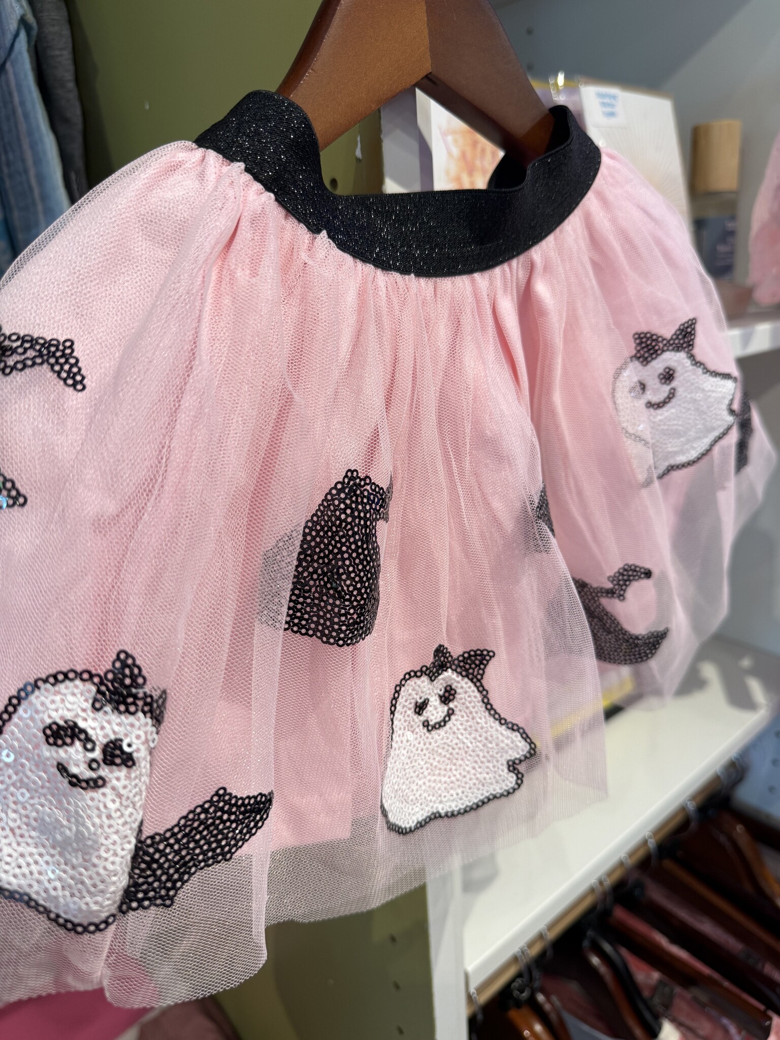 Sweet Wink Sweet Wink Spooky Babe Sequin Halloween Tutu